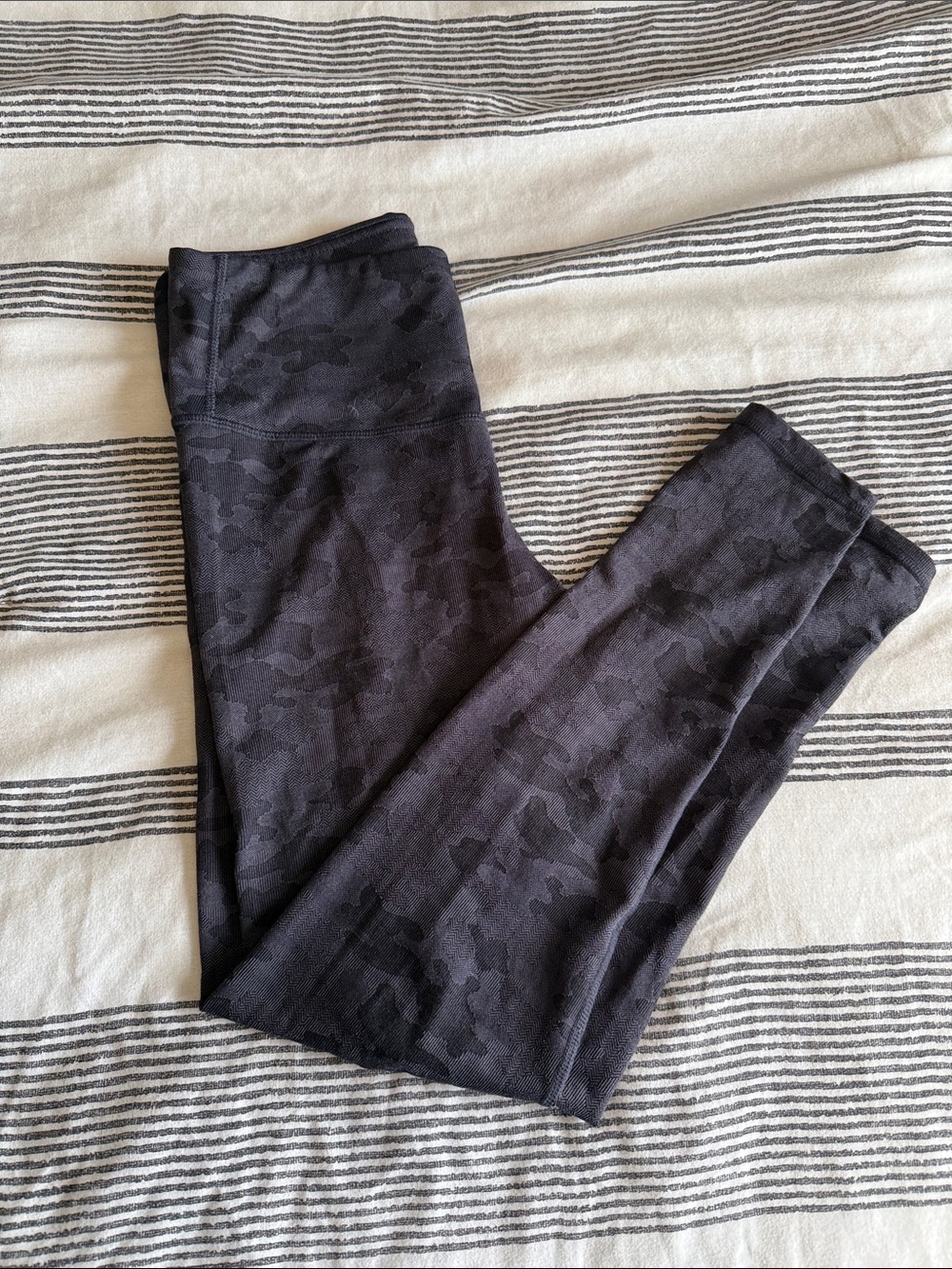 Kyodan Black Camo High-Waist Performance Leggings